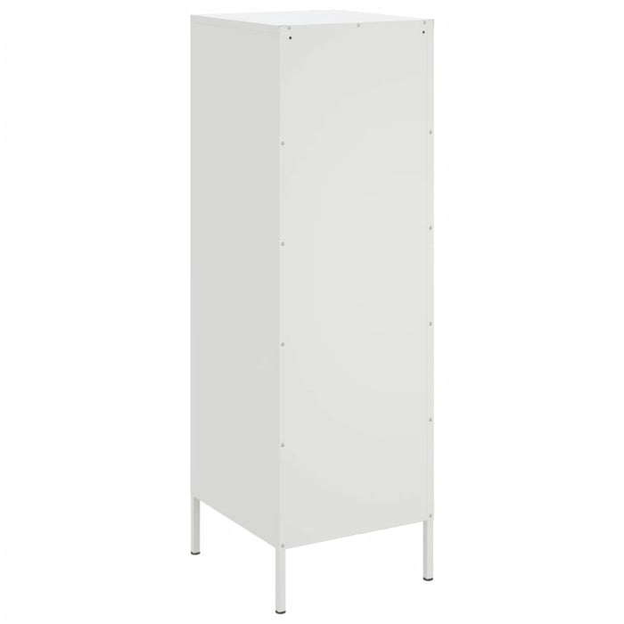 Credenza Bianca 36x39x113 cm in Acciaio 843011