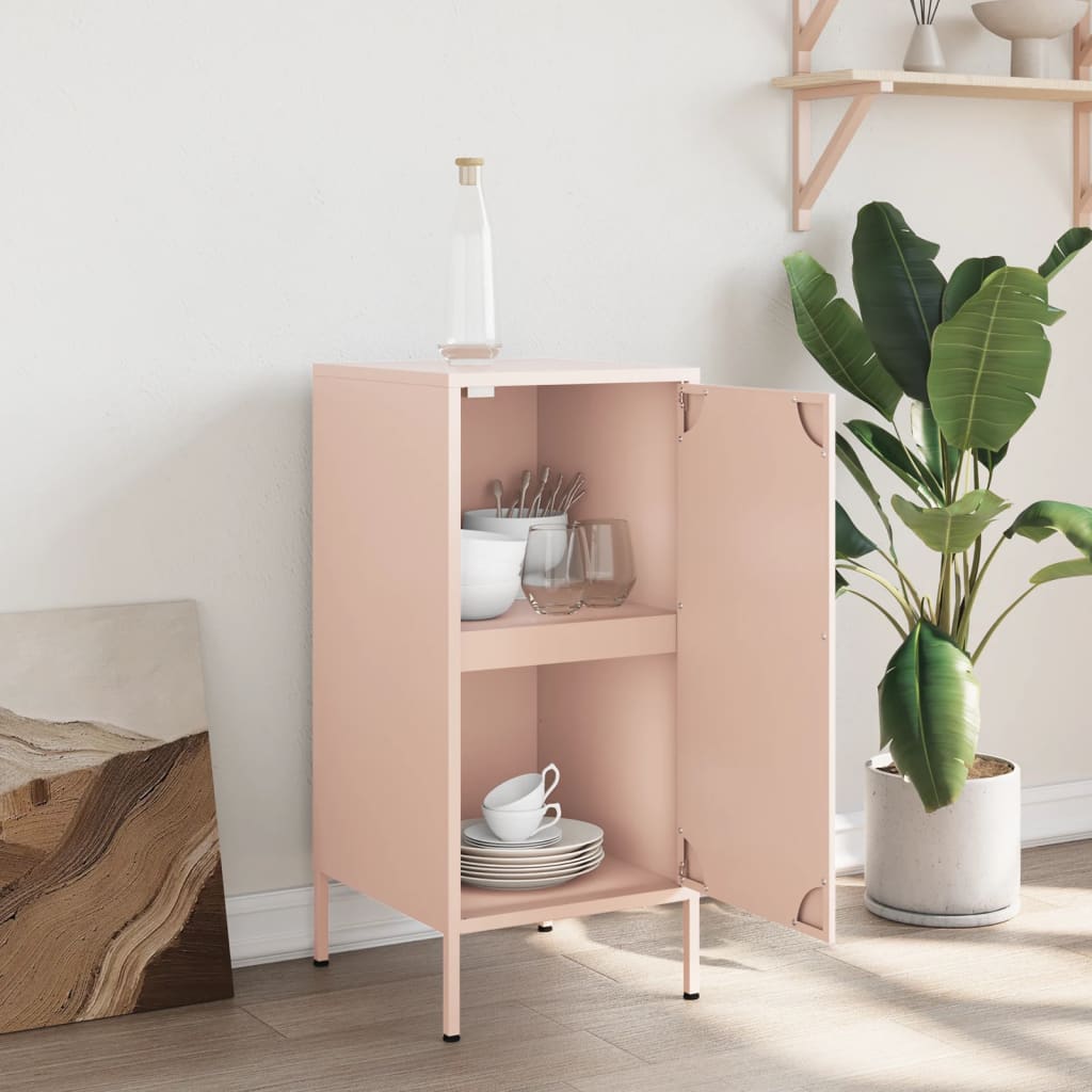 Credenza Rosa 36x39x79 cm in Acciaio 843014