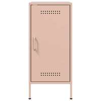 vidaXL Credenze 2 pz Rosa 36x39x79 cm in Acciaio