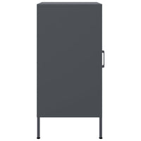 Credenza Antracite 36x39x79 cm in Acciaio 843016