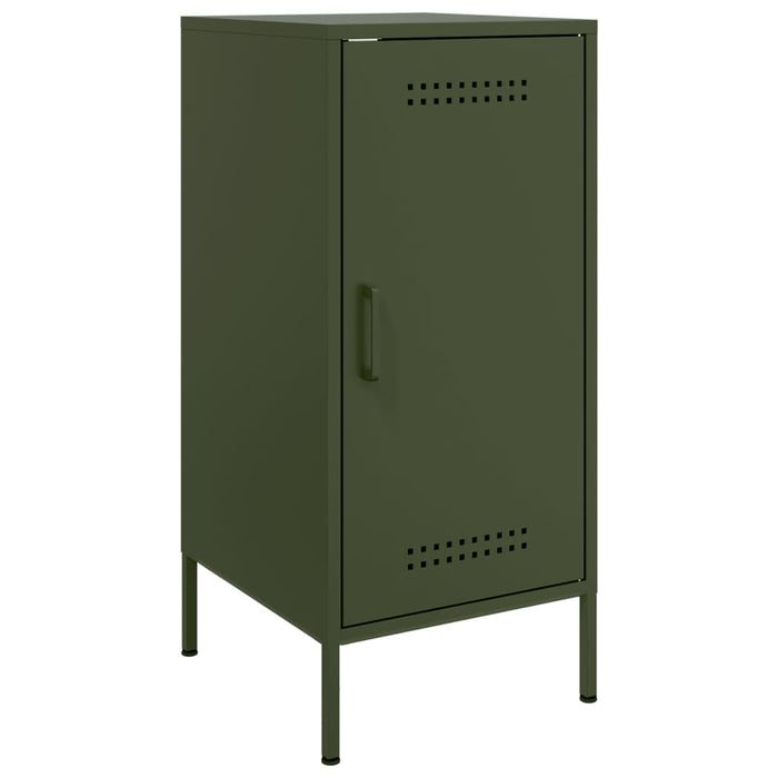 Credenza Verde Oliva 36x39x79 cm in Acciaio 843020