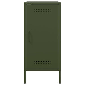 Credenza Verde Oliva 36x39x79 cm in Acciaio 843020
