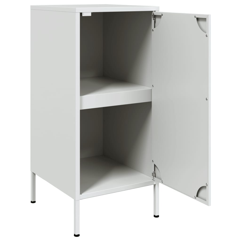 Credenza Bianca 36x39x79 cm in Acciaio 843022