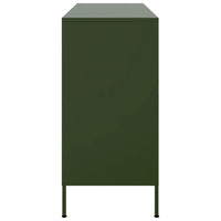 Credenza Verde Oliva 100,5x39x79 cm in Acciaio 843028