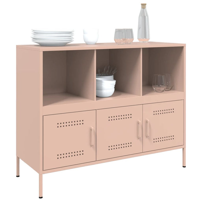 Credenza Rosa 100,5x39x79 cm in Acciaio 843091