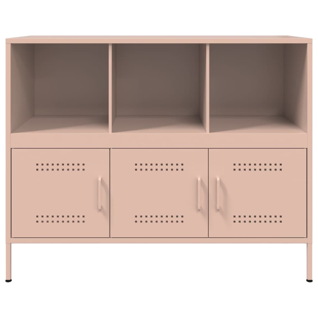 Credenza Rosa 100,5x39x79 cm in Acciaio 843091