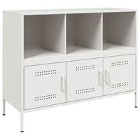 Credenza Bianca 100,5x39x79 cm in Acciaio 843095
