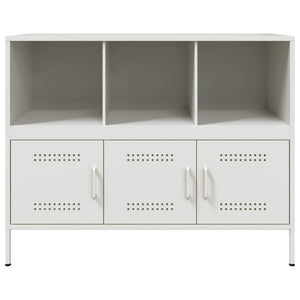 Credenza Bianca 100,5x39x79 cm in Acciaio 843095