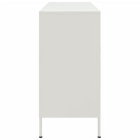 Credenza Bianca 100,5x39x79 cm in Acciaio 843095