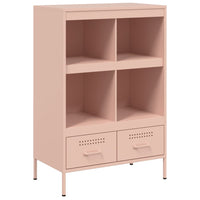 Credenza-Buffet-Armadio da cucina Rosa 68x39x101,5 cm in Acciaio 414526