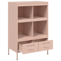Credenza-Buffet-Armadio da cucina Rosa 68x39x101,5 cm in Acciaio 414526