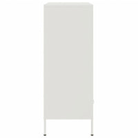 Credenza Bianca 68x39x101,5 cm in Acciaio 843107