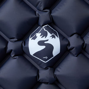 Materasso da Campeggio Gonfiabile 1 Persona Grigio 190x58x6 cm 4007113