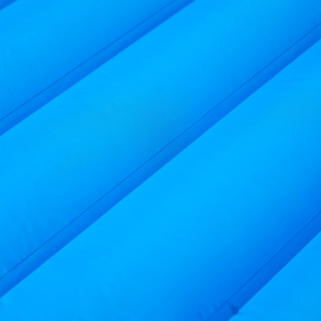 Materasso da Campeggio Autogonfiabile con Cuscini 1 Persona Blu 4007120