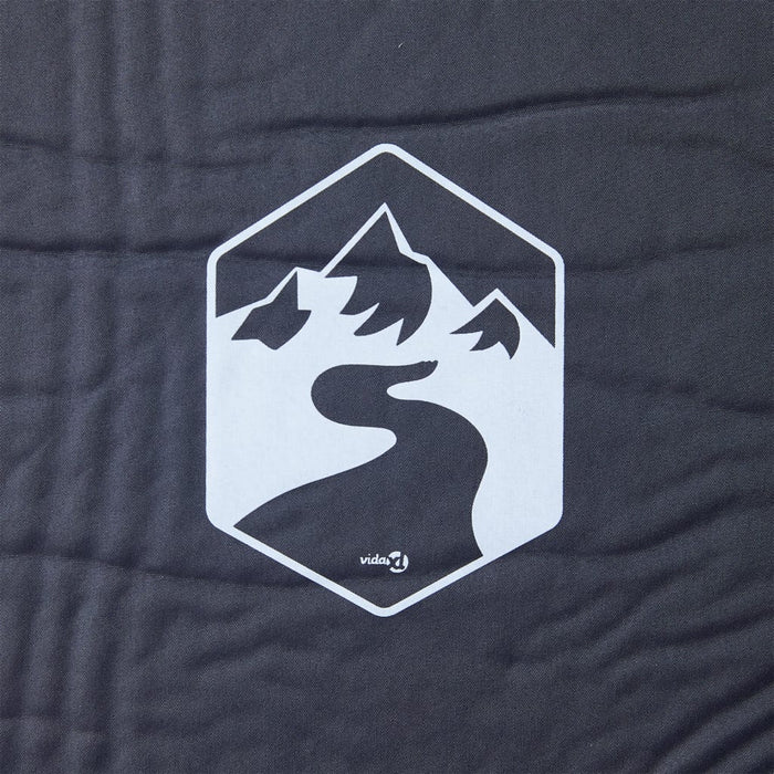 Materasso Campeggio Autogonfiabile con Cuscini 1 Persona Grigio 4007123