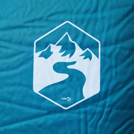 Materasso Campeggio Autogonfiabile Cuscino 1 Persona Turchese 4007125