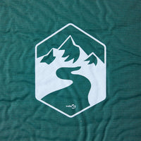 Materasso Campeggio Autogonfiabile con Cuscini 1 Persona Verde 4007131