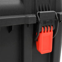 Valigetta da Volo Portatile Nera 57x35x32,5 cm in PP