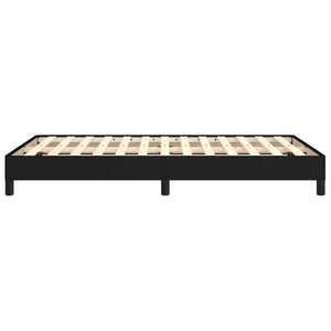 Giroletto senza Materasso-Struttura Letto Nero 120x190 cm in Tessuto 540547