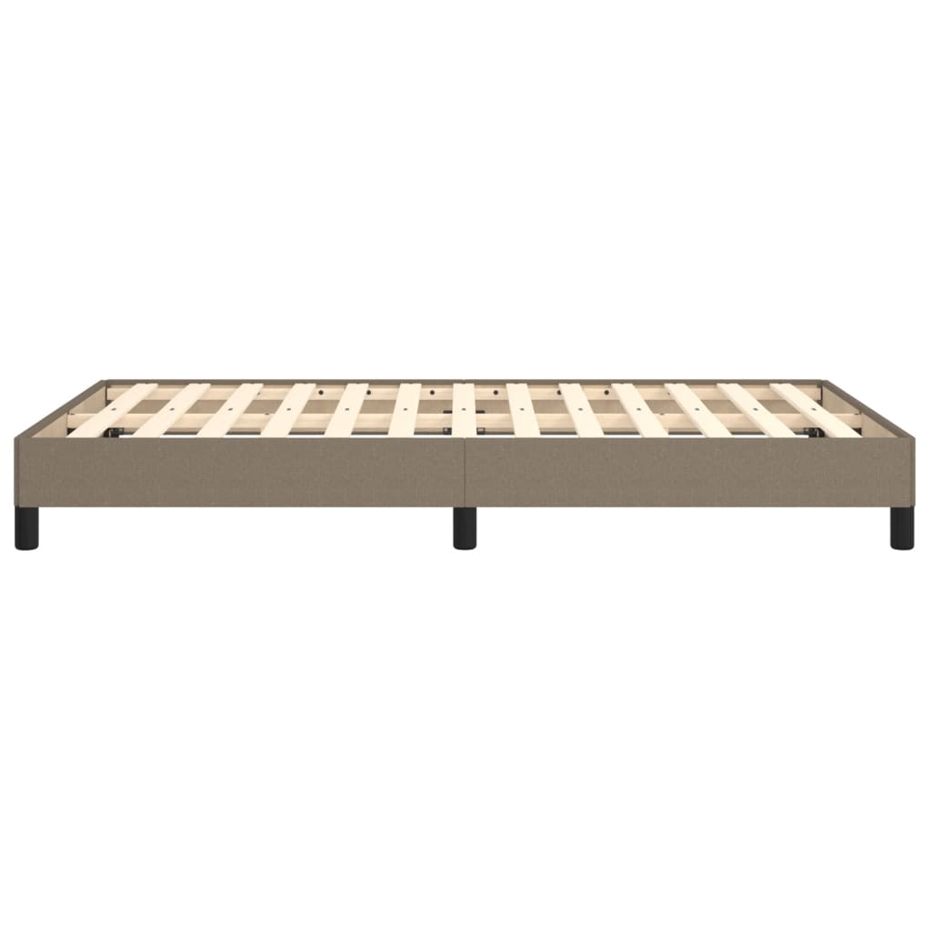 Giroletto senza Materasso-Struttura Letto Tortora 120x190 cm Tessuto 623864