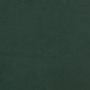 Giroletto senza Materasso Verde Scuro 120x190 cm Velluto 3269628