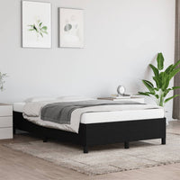 Giroletto senza Materasso-Struttura Letto Nero 120x190 cm in Tessuto 467610