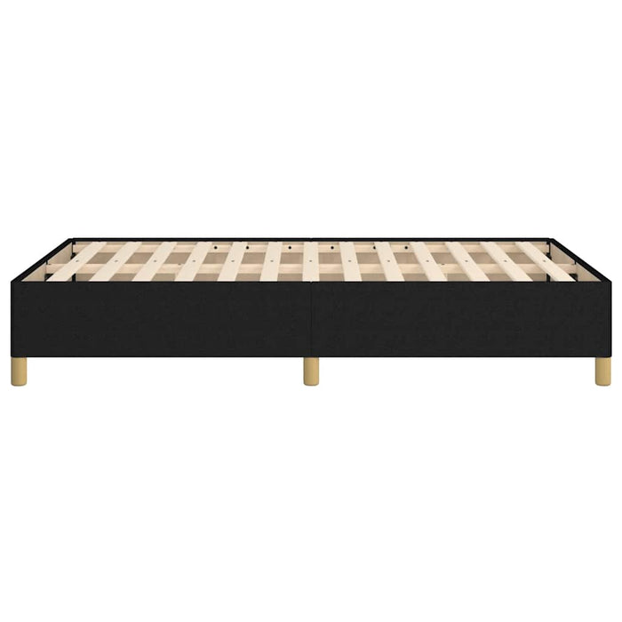 Giroletto senza Materasso-Struttura Letto Nero 120x190 cm in Tessuto 944906