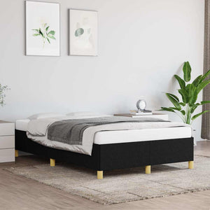 Giroletto senza Materasso-Struttura Letto Nero 120x190 cm in Tessuto 944906