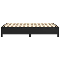 Giroletto senza Materasso Nero 120x190 cm Similpelle 3269645