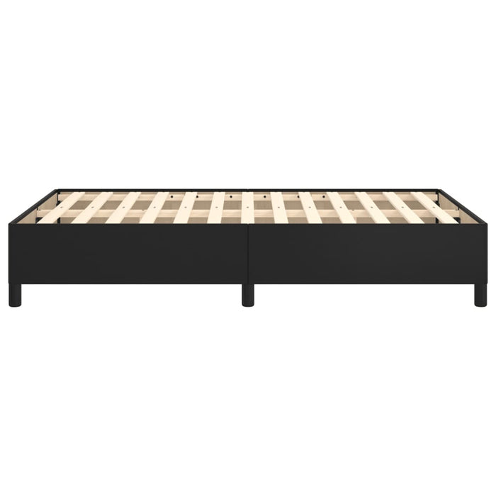 Giroletto senza Materasso Nero 120x190 cm Similpelle 3269645