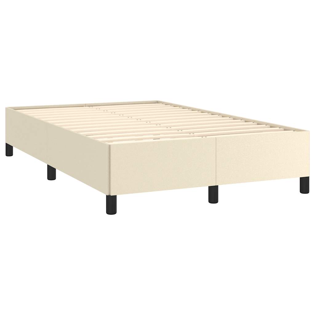 Giroletto senza Materasso Crema 120x190 cm Similpelle 3269647