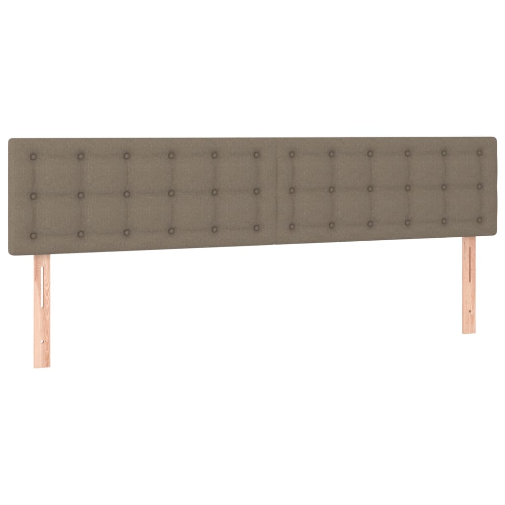 Giroletto a Molle con Materasso Tortora 120x190 cm in Tessuto