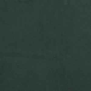 Giroletto a Molle con Materasso Verde Scuro 120x190 cm Velluto 3270016