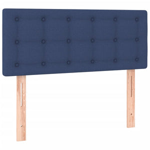 Letto a Molle con Materasso e LED Blu 120x190 cm in Tessuto 3270073