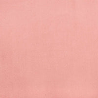 Letto a Molle con Materasso e LED Rosa 120x190 cm in Velluto 3270340