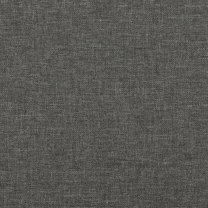 Giroletto senza Materasso Grigio Scuro 120x190 cm in Tessuto 3270514