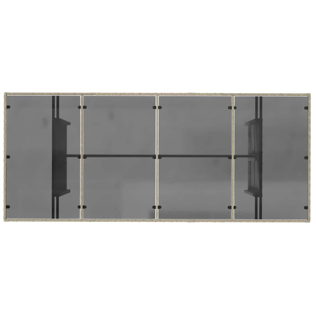 Set da pranzo 9 pcs Grigio chiaro 3261634