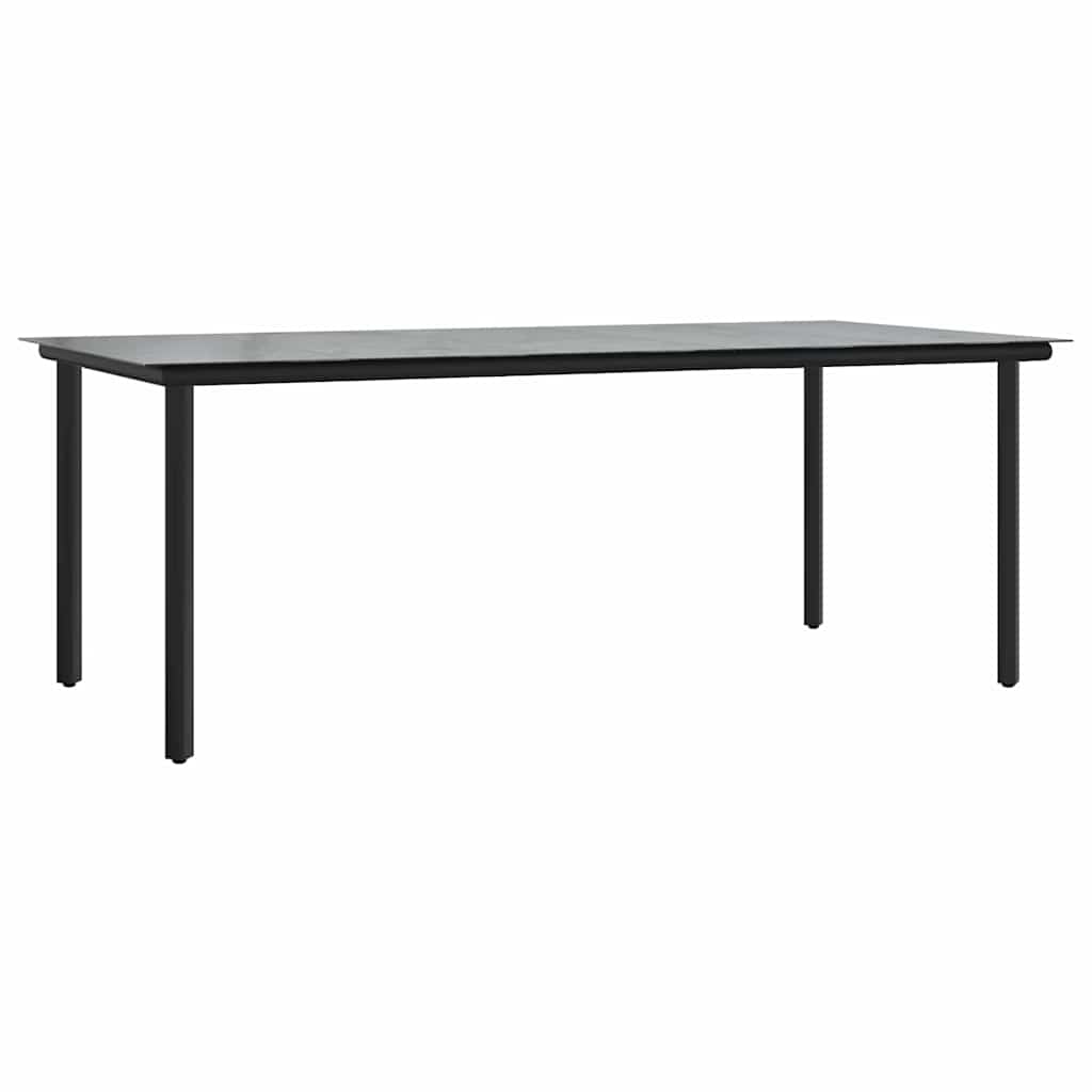 Set da pranzo 7 pcs Grigio chiaro Poly Rattan 3261717