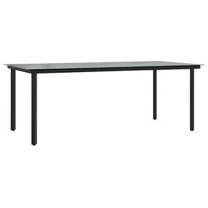 Set da pranzo 7 pcs Grigio chiaro Poly Rattan 3261717