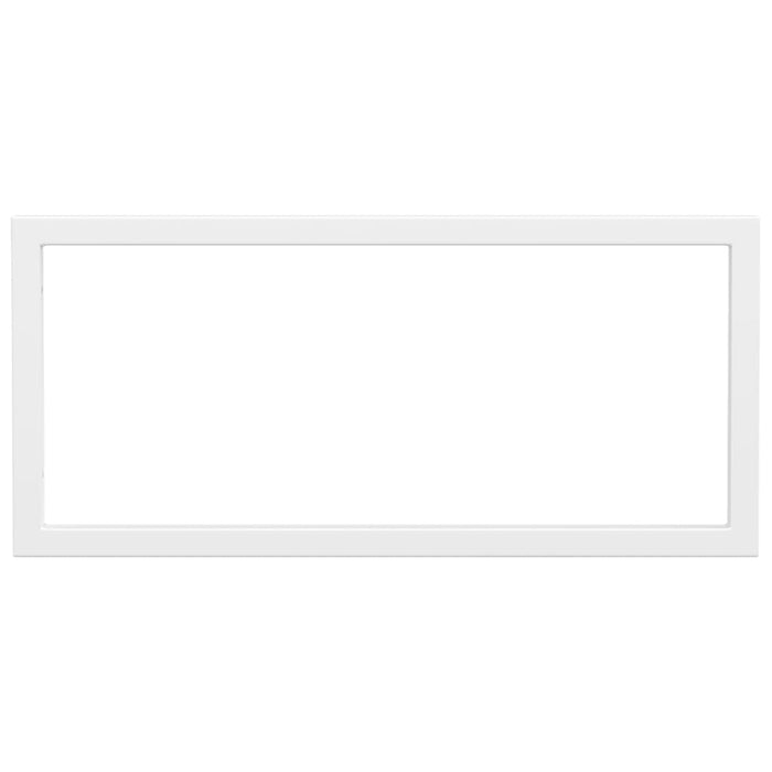 Reggimensole per Lavabo 2 pz Bianche Rettangolari in Acciaio 4007267