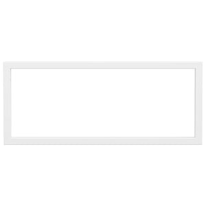 Reggimensole per Lavabo 2 pz Bianche Rettangolari in Acciaio 4007268