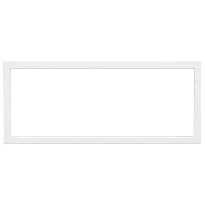 Reggimensole per Lavabo 2 pz Bianche Rettangolari in Acciaio 4007268