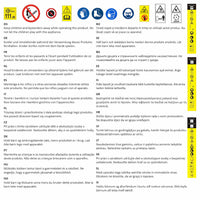 Decespugliatore 4 in 1 Funzione Arancione 52 cc 1,45 kW 4005031