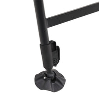 Letto da Pesca Gambe Anti Fango Regolabili Pieghevole Verde 4006422