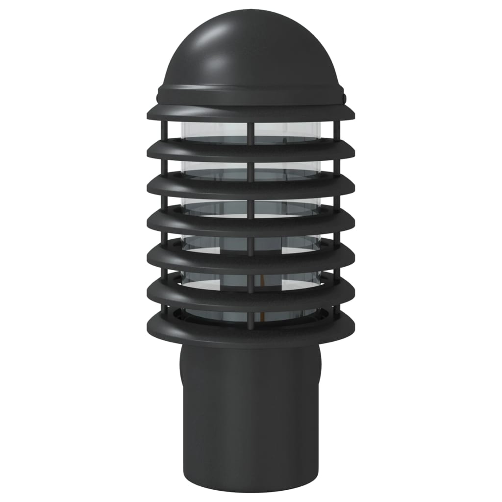 Applique da esterno versatile di design per giardino 15 x 15 x 33,5 cm acciaio inox nero 02_0056571
