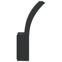 Applique per Esterni con LED 2 pz Nere Alluminio Pressofuso 4006261