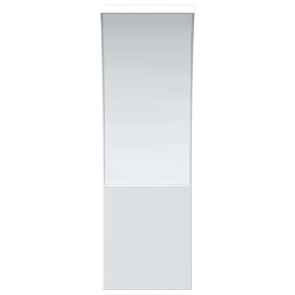 Set di 2 applique LED per esterni 7 x 4,5 x 23 cm resistenti alle intemperie design moderno alluminio bianco 02_0056580