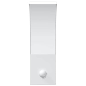 vidaXL Applique con LED e Sensore 2 pz Bianche in Alluminio Pressofuso