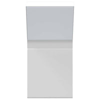 vidaXL Applique per Esterni con LED Bianca in Alluminio Pressofuso