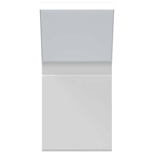 vidaXL Applique per Esterni con LED Bianca in Alluminio Pressofuso